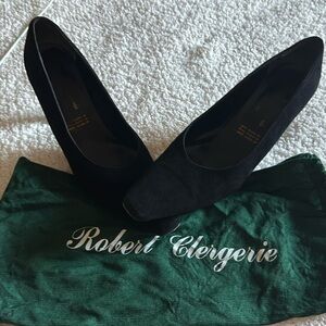 Robert Clergerie suede shoes 7 1/2